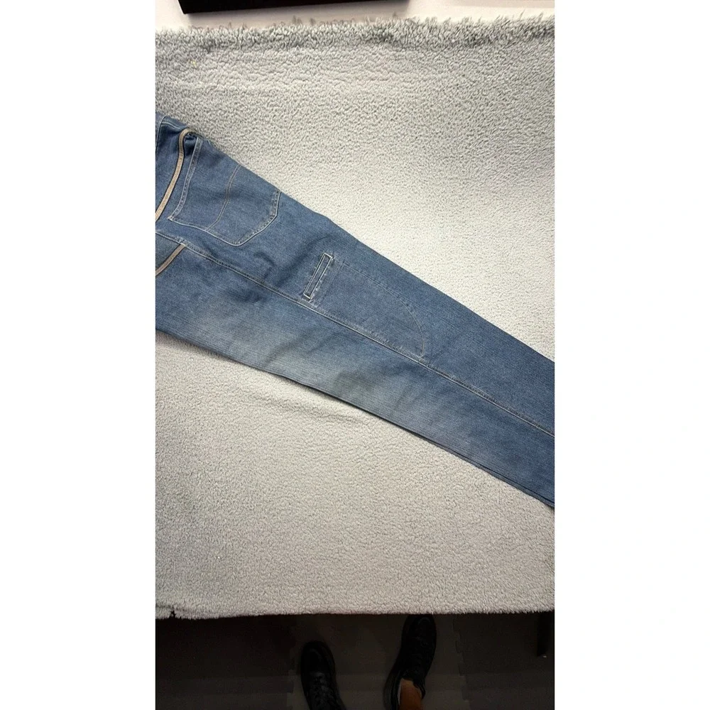 Marithe Francois Girbaud 6445 Mens 40 Vintage Y2K Straight Leg Denim Blue Jeans